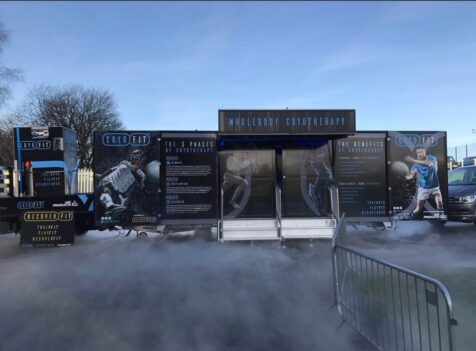 cryotherapy trailer