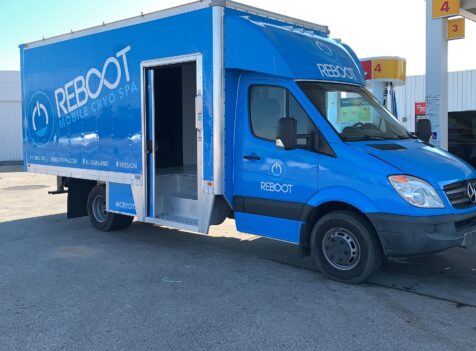 mobile cryotherapy bus for sale