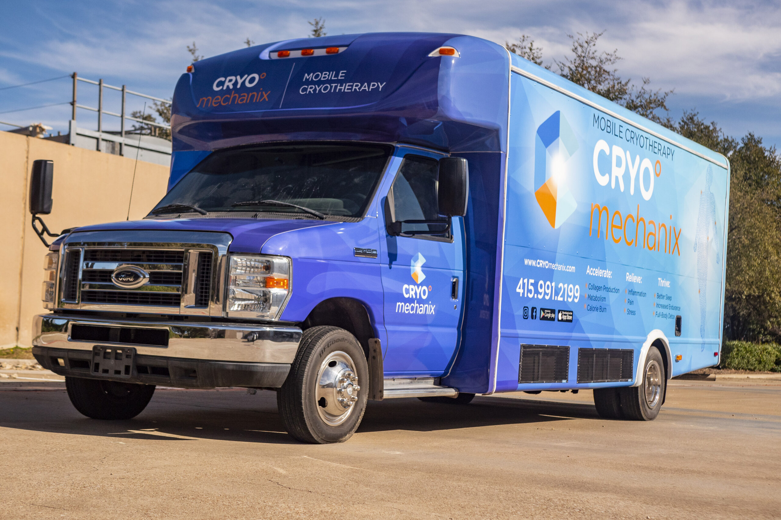 cryotherapy bus