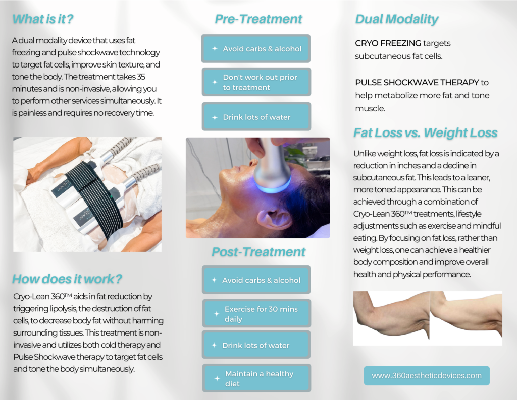 Cryo lean 360 fat freezing machine cryolipolysis body toning