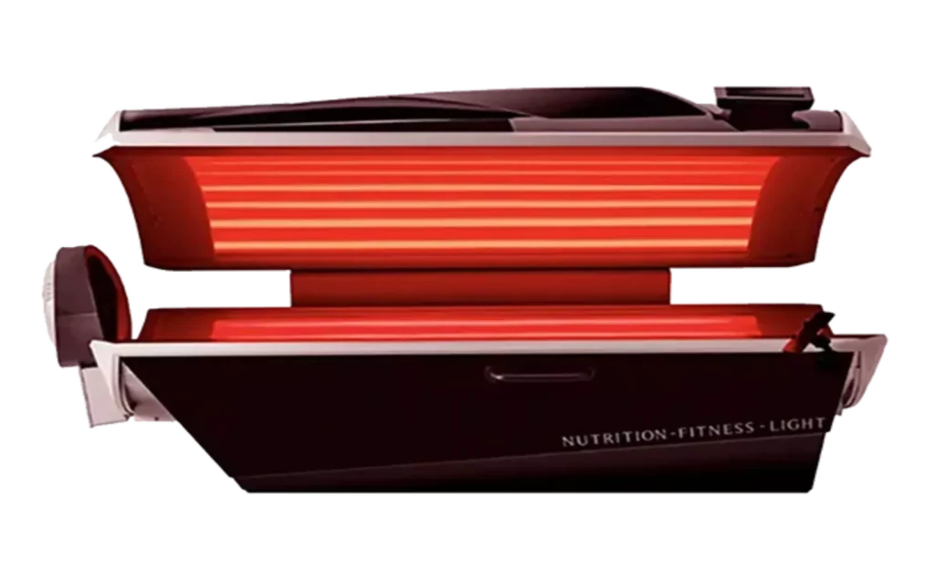 red light therapy bed