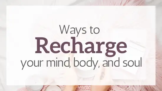 recharge your body