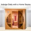 Smartmak® 2 People Indoor Infrared Sauna Room - Relax 1 - Image 9