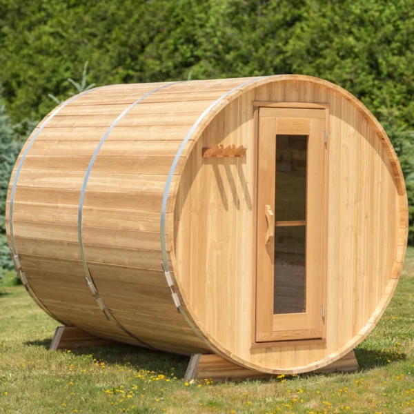 Smartmak® 4 People Barrel Sauna - Barrel 3