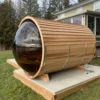 Smartmak® 6-8 people Barrel Sauna with Panoramic View - Barrel 7 - Image 3