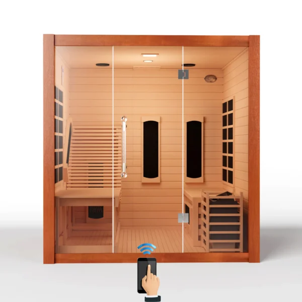 Smartmak® 2 People Indoor Hybrid Sauna - Relax 2