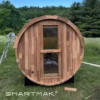 Smartmak® 6-8 people Barrel Sauna with Panoramic View - Barrel 7 - Image 5