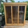 Smartmak® Modern Box Outdoor Sauna - Box 1 - Image 9