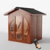 Smartmak® 2 People Outdoor Infrared Sauna Room - Relax 3 - Image 2