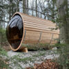 Smartmak® 6-8 people Barrel Sauna with Panoramic View - Barrel 7 - Image 4